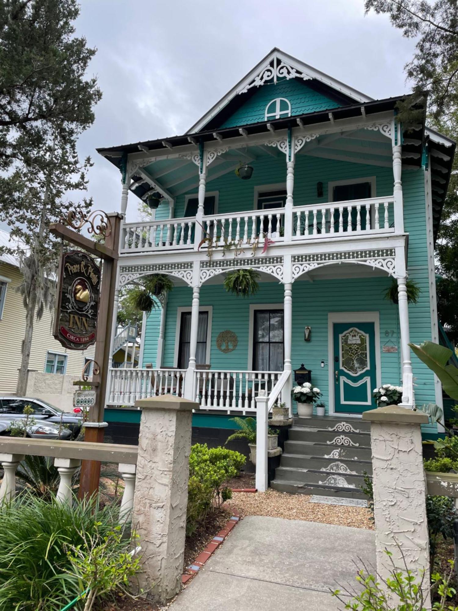 Peace & Plenty Inn Bed And Breakfast Downtown St Augustine-Adults Only St. Augustine Kültér fotó